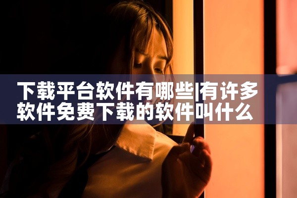 下载平台软件有哪些
