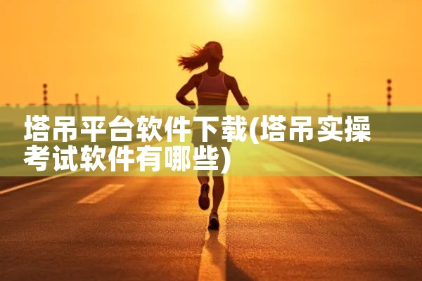 塔吊平台软件下载